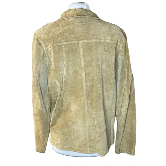 Vintage Marsh Landing 90’s Suede Jacket and Skirt Set - Picture 3 of 11